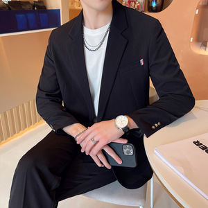 宽松休闲垂感男士西服两件套1606-1602-P205,男装西服套装,星座1606