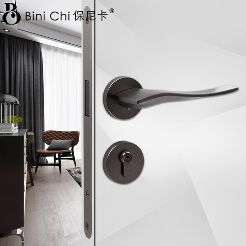 卧室实木通用型分体锁