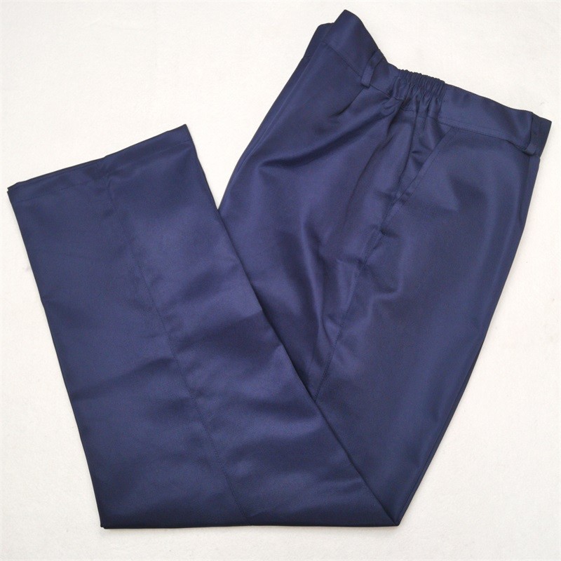 工作服褲子夏季薄款透氣滌棉