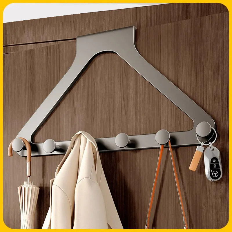 门后挂衣钩挂钩可调节加厚加粗