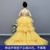 Đầm dạ hội cho bé gái, hoa cô gái nước ngoài, váy công chúa, bé gái, lông tơ, chủ nhà, váy, trang phục piano, bé gái - Váy trẻ em đồ vest cho bé trai 1 tuổi