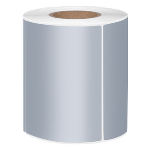 哑银50*40条码不干胶4x1.5厘米4x2cm银色胶纸5*3标贴卷40*15mm宽度40x20毫米40*30宽50x30双排两列亚银标签纸