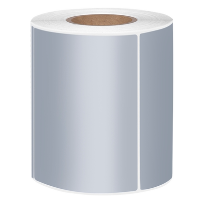 哑银50*40条码不干胶4x1.5厘米4x2cm银色胶纸5*3标贴卷40*15mm宽度40x20毫米40*30宽50x30双排两列亚银标签纸