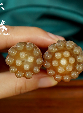 牛角莲蓬眼部拨筋棒头部经络梳按摩棒脸部专用面部刮痧天然点穴板