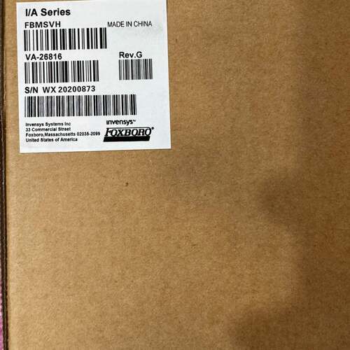 可议价FBMSVH正品，FOXBORO博罗I/A系列模