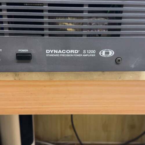 可议价 Dynacord S1200 功放，双通道，每通道