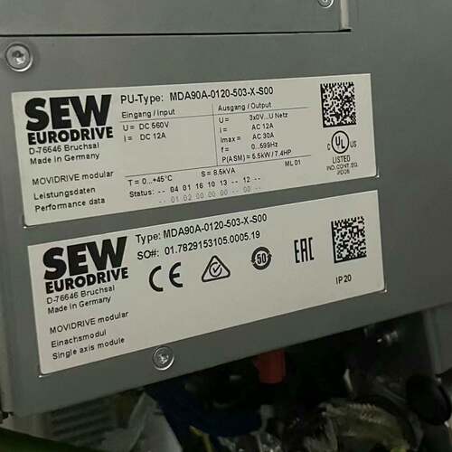 可维修Sew驱动器轴驱动器MDA90A-0120-503-X-S0议价
