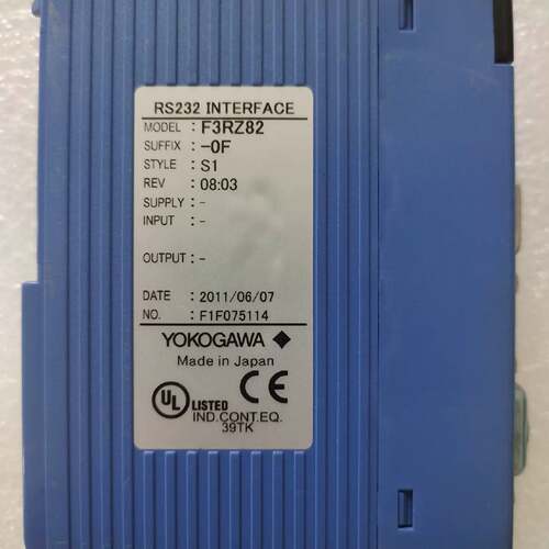 可议价YOKOGAWA 横河 F3RZ82-0F 包功能