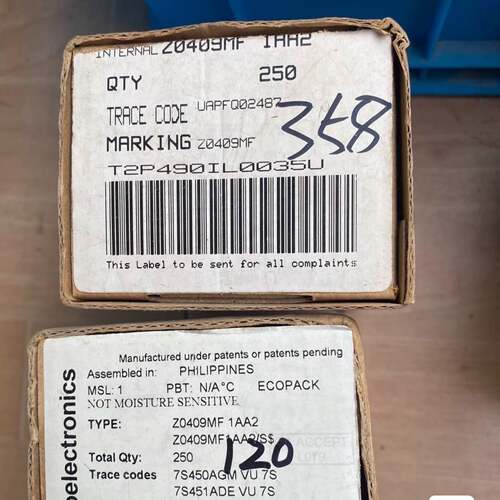 可维修老料 st Z0409MF TO-202 600V/