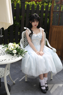 【闪闪发光的小贝妮】月桂树LOLITA原创洋装洛丽塔可爱芭蕾仙女裙