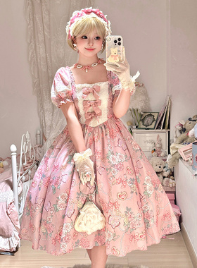 现货【宝石蔷薇OP】无现货月桂树LOLITA大码洛丽塔可爱显瘦