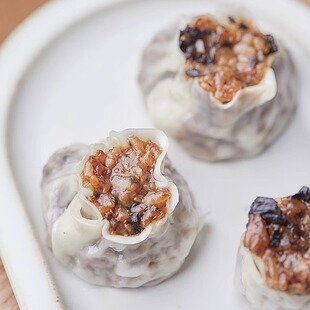 钱余昌梅干菜/七彩糯米大烧麦手工无添加加热即食儿童早餐半成品