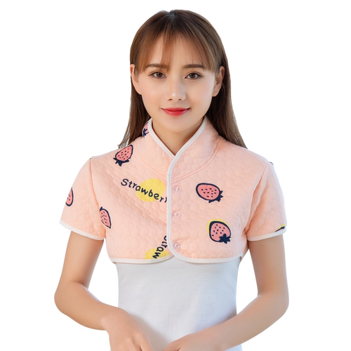 纯棉护肩颈椎坎肩睡觉产妇春秋护肩膀孕妇产后保暖喂奶坐月子披肩