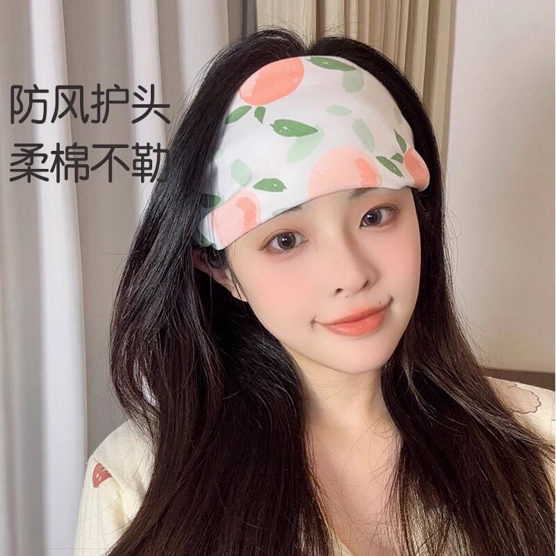 月子帽女产后纯棉防风吸汗透气67月份夏薄款孕妇头巾发带产妇发带