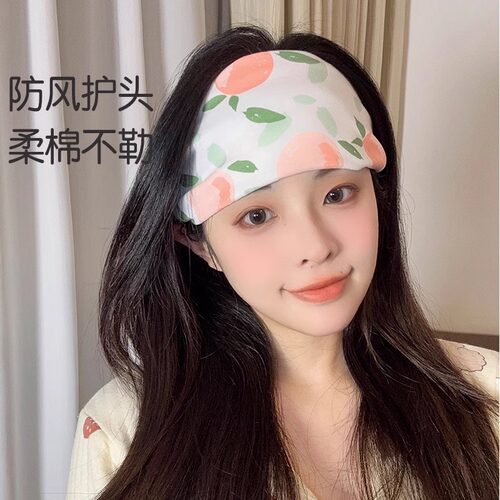 月子帽女产后纯棉防风吸汗透气67月份夏薄款孕妇头巾发带产妇发带