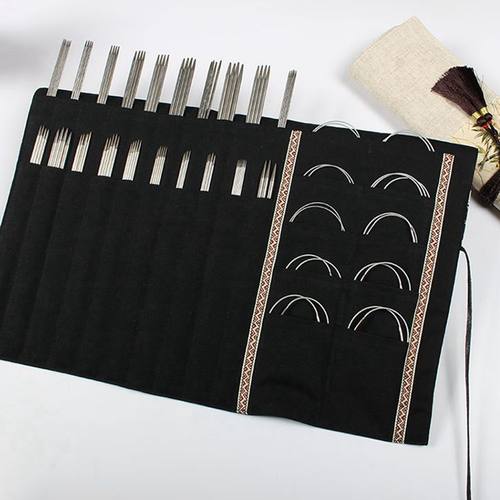 布艺大容量长针包环型针包