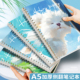 风中小狗卡通线圈笔记本a5笔记本本子日记本励志文具ins风练习本32k新款 高颜值超厚学生卡通A5办公记事本