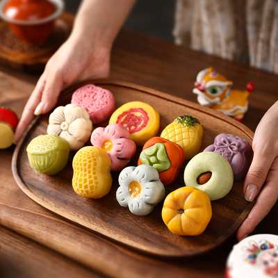 中秋节糕点中式摆台装饰结婚订婚