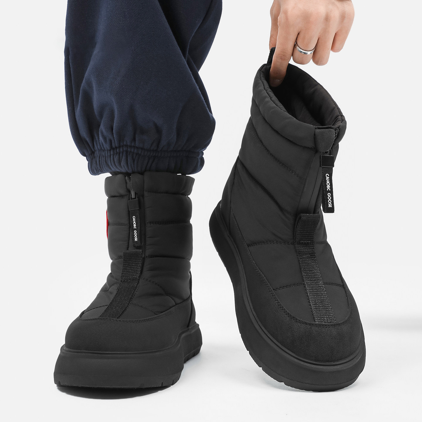 雪地靴女2025冬季新款加绒加厚