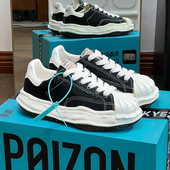 三原康裕溶解鞋 情侣小白鞋 男mmy厚底增高莆田真皮休闲鞋 男女板鞋