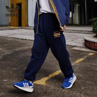 运动裤 复古经典 JE3468 男士 Adidas阿迪达斯三叶草针织收口束脚长裤