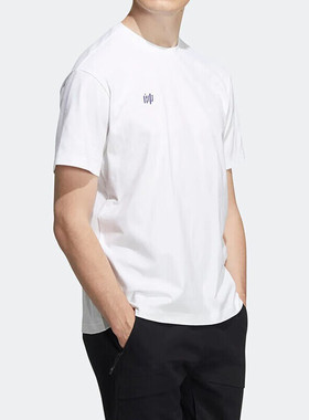 Adidas阿迪达斯短袖T恤男装2025运动服中国风象棋印花上衣 HI3281