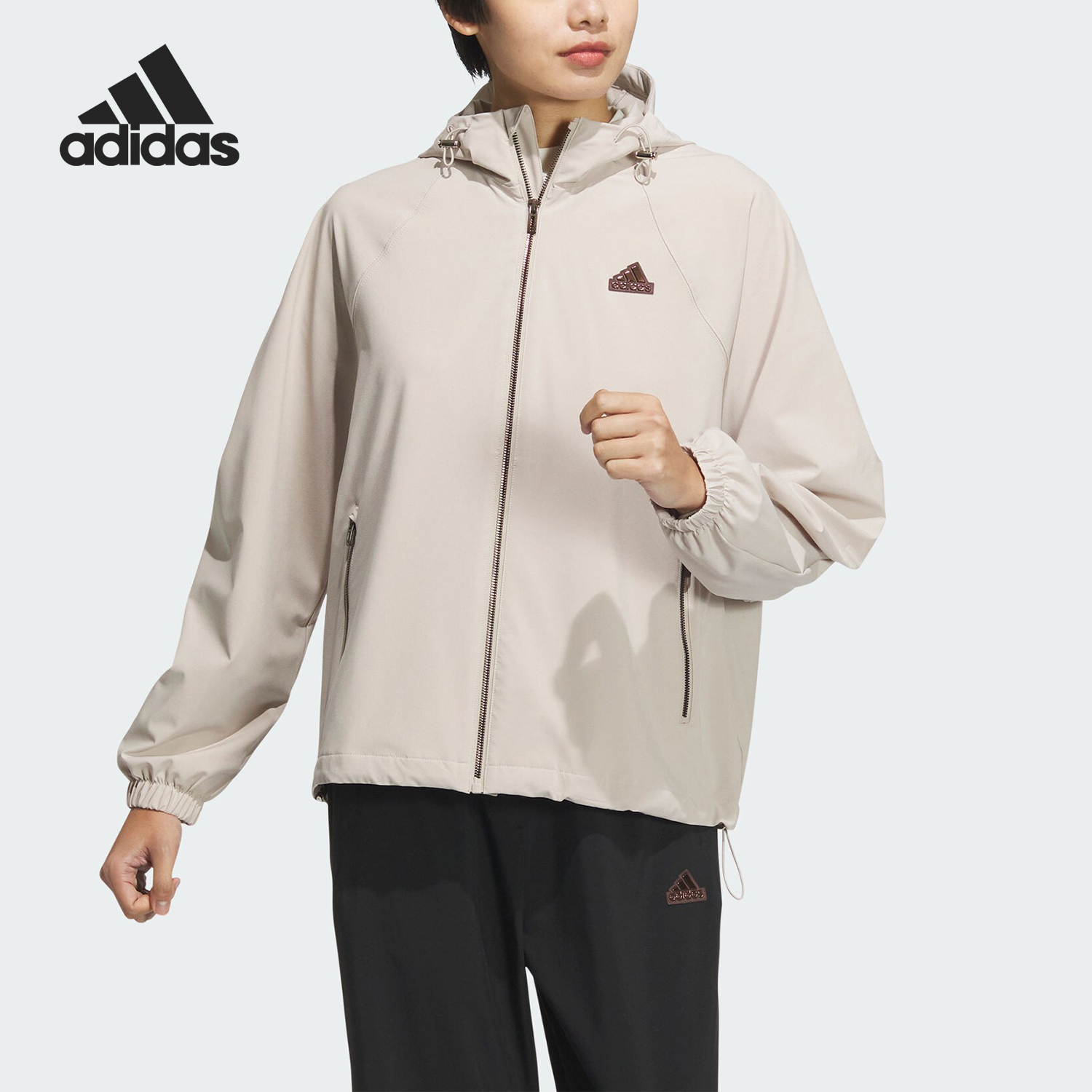 阿迪达斯三叶草女子运动外套