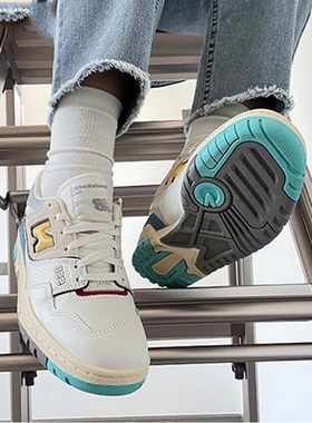 New Balance NB男女新款574系列复古低帮篮球运动休闲鞋 BB550SSC