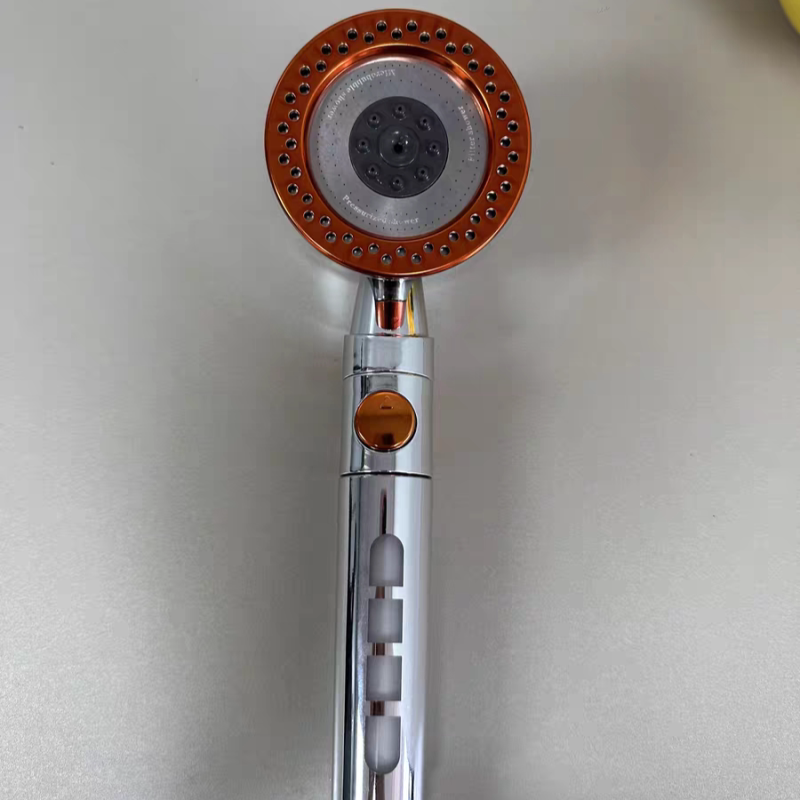 喷头超强增压蒸压蓬头洗澡大水量双涡轮淋浴浴室花洒家用加压