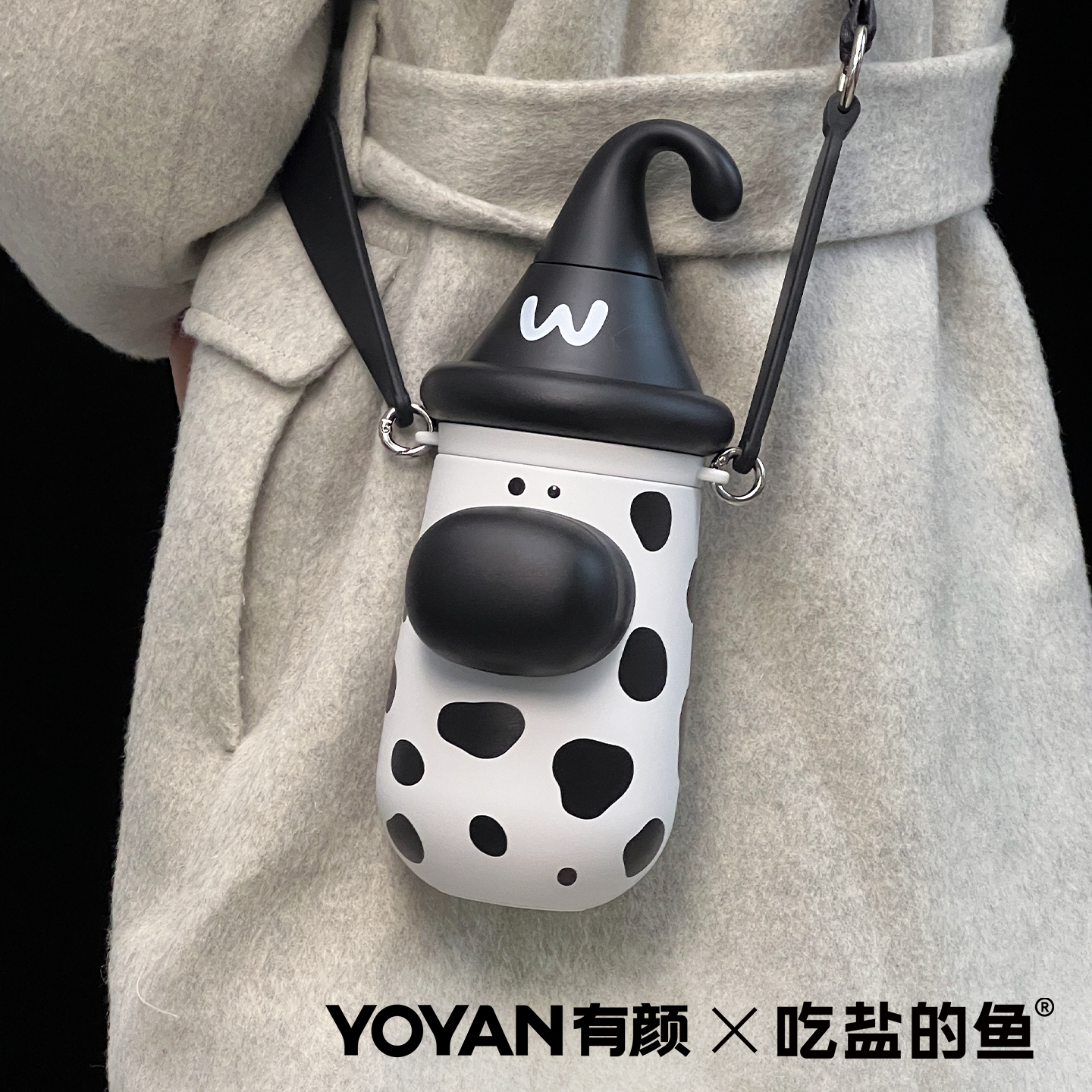 有颜×吃盐的鱼斑点狗保温杯