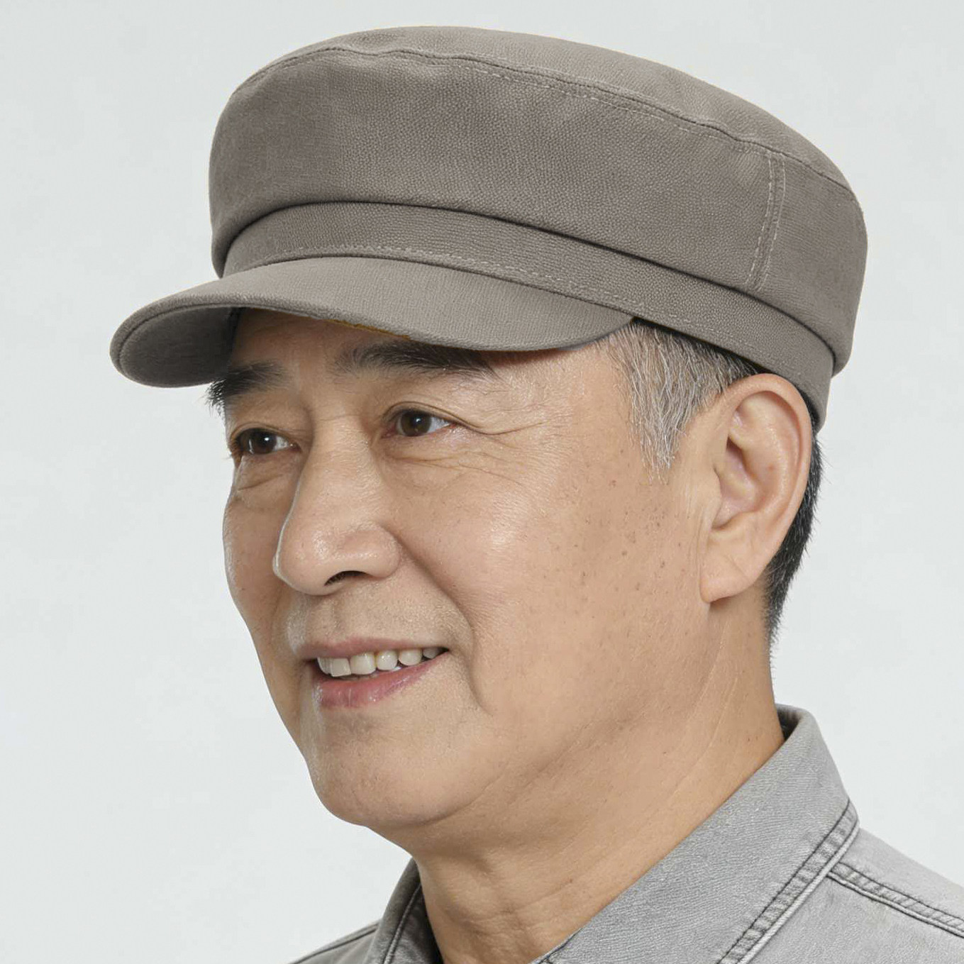 牧迪羊解放帽男士船长帽图片