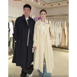 英伦风长款 春季 风衣外套6858 雷哥来了