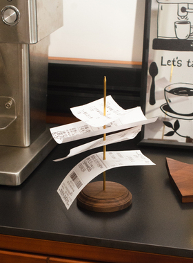 插单器小票插单针单据票据传票叉固定器后厨餐饮神器外卖夹单神器