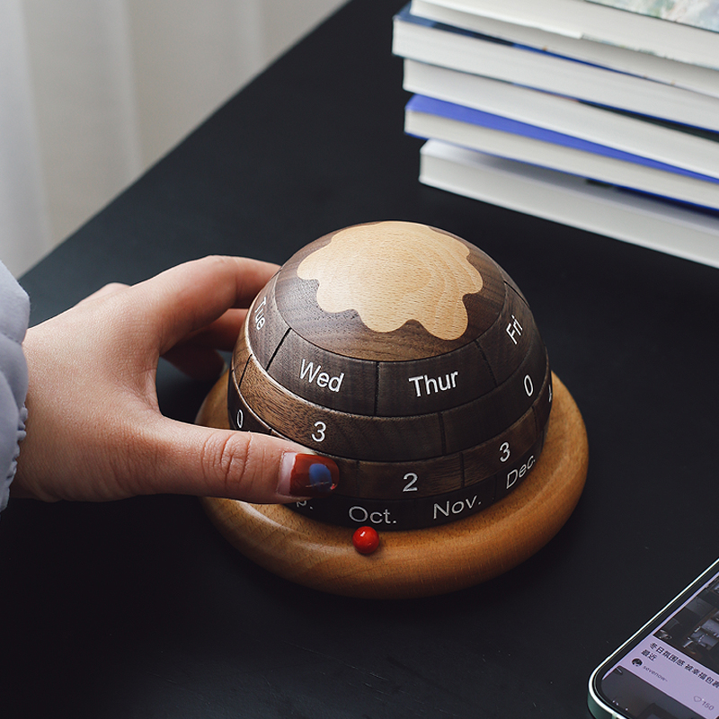 安也造木黑胡桃木+榉木创意造型