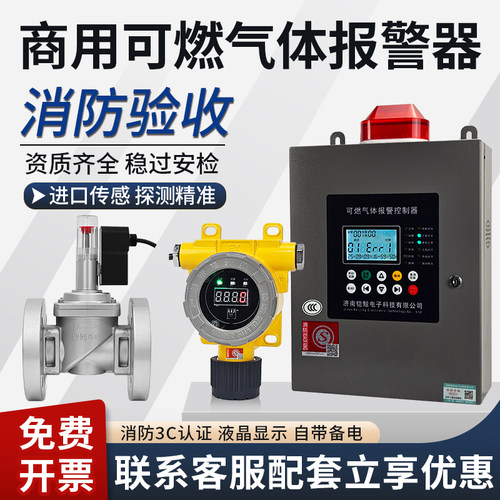 工业商用燃气泄漏报警器