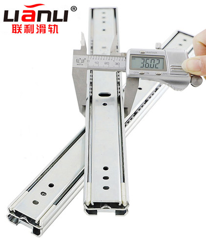 线性滑轨互锁重型全拉出行程