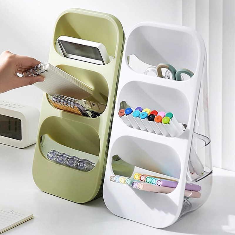 斜插式笔筒桌面收纳盒办公室文具用品杂物书桌置物学生宿舍整理架,收纳整理,桌面收纳盒,淘宝优惠券,粉丝福利购,淘宝优惠卷