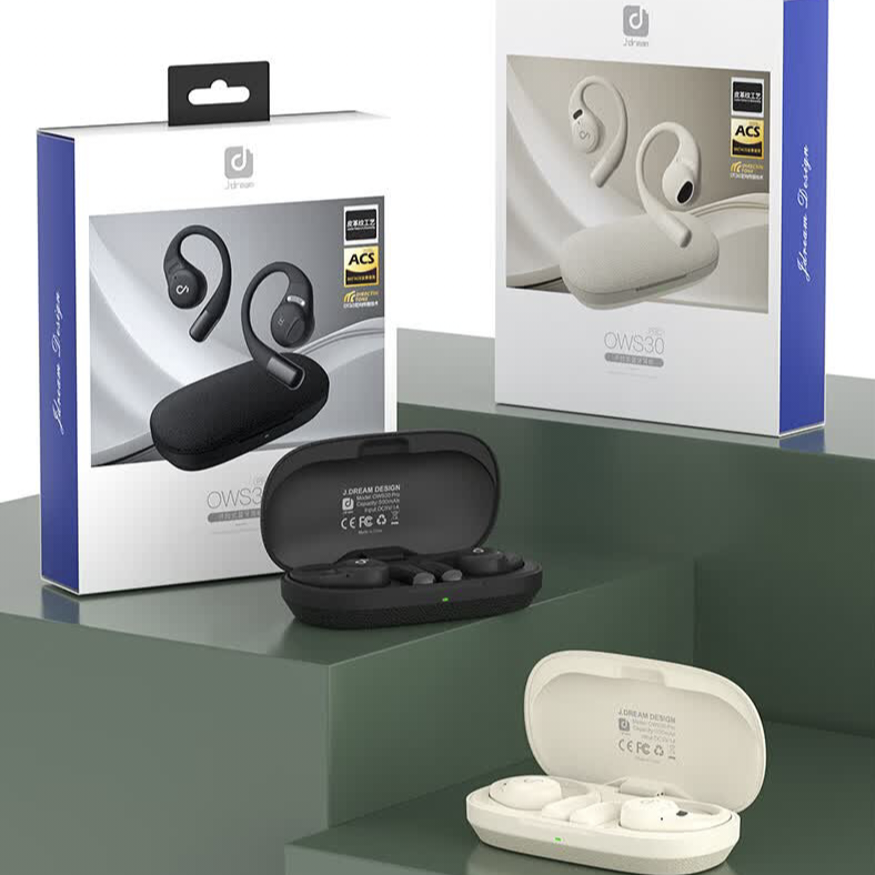 乔梦堂OWS30pro不入耳夹开放式蓝牙耳机跑步运动挂耳音质超长续航