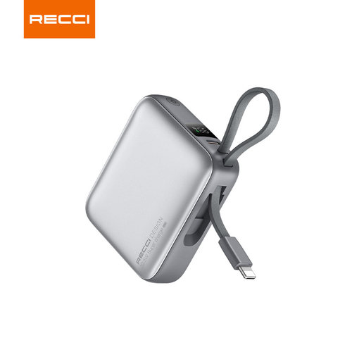 锐思RECCI20000mAh移动电源能量块自带双线迷你充电宝 RPB-P62
