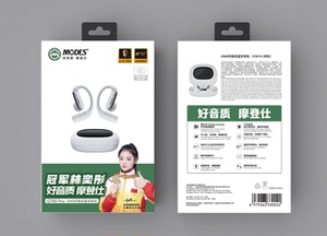 摩登仕Modes蓝牙耳机G700pro挂耳式开放式不入耳电量显示长续航