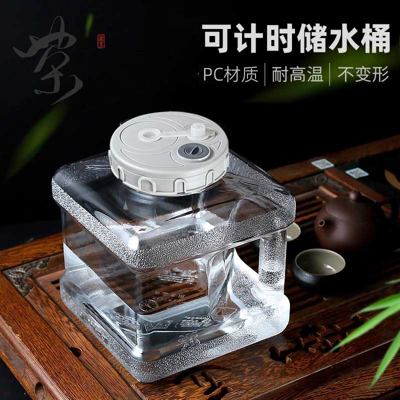 透明泡茶台专用纯净矿泉水桶速扬
