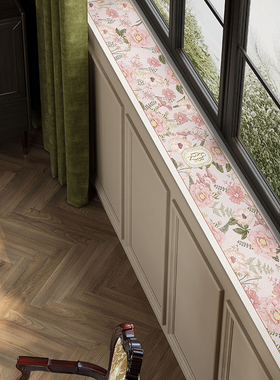 窗台垫子窄边极窄飘窗垫阳台垫子防水防晒皮革窗沿垫改造神器