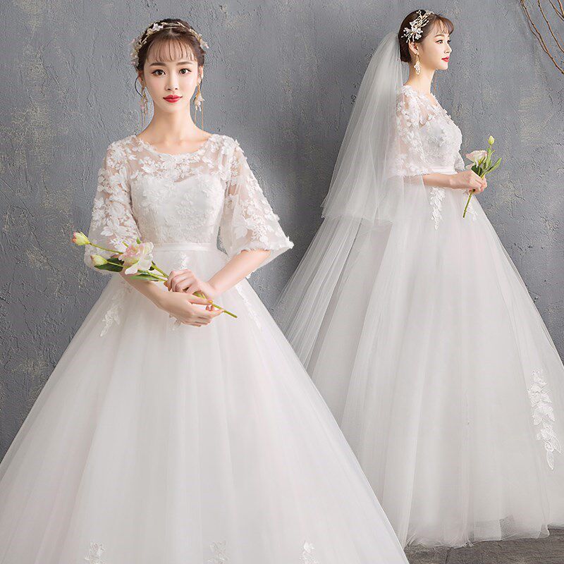 Extra large size wedding dress 300 Jin Add fertilizer Pregnant Wedding Cover your stomach pregnant woman Wedding dress Korean Edition Pregnantin the Women's clothing/Boutique , Wedding/Cheongsam/Formal dress , Wedding  category - from Buy2taobao.com to provide professional Taobao agent buy service