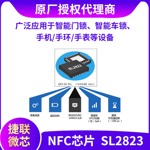 捷联微芯片SL2823SL6320SL6550