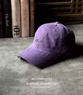 极简废土风！加大头围破洞棒球帽