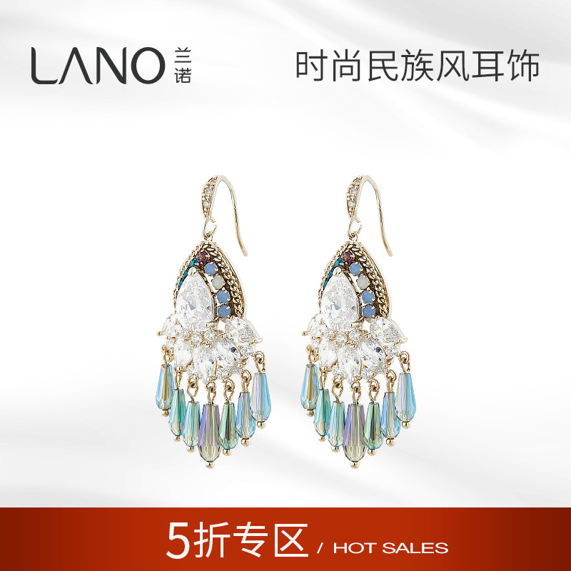 兰诺波西米亚风耳环女