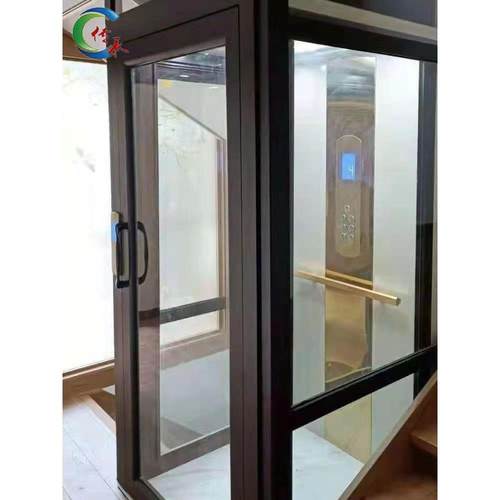 家用电梯 别墅小型复式阁楼二三四五层室内曳引观光液压电梯定制