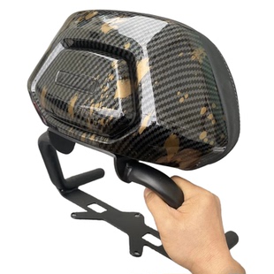 适用豪华款扶手靠背小牛U+B深远GT1格士铃UB九号短尾架改装配件