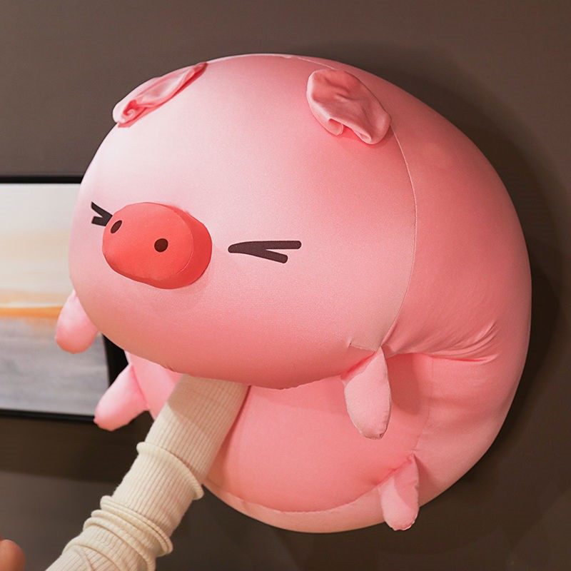 猪猪泡沫粒子生日礼物毛绒玩具