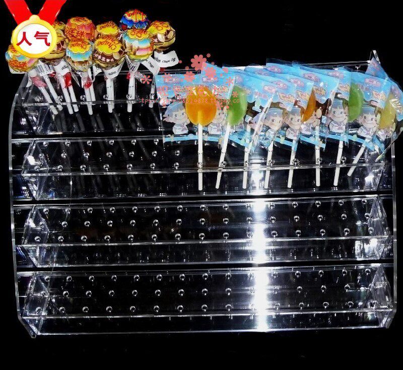 插的架子 支架 多孔棒棒糖架波波糖展示架超市创意插入式创意货架